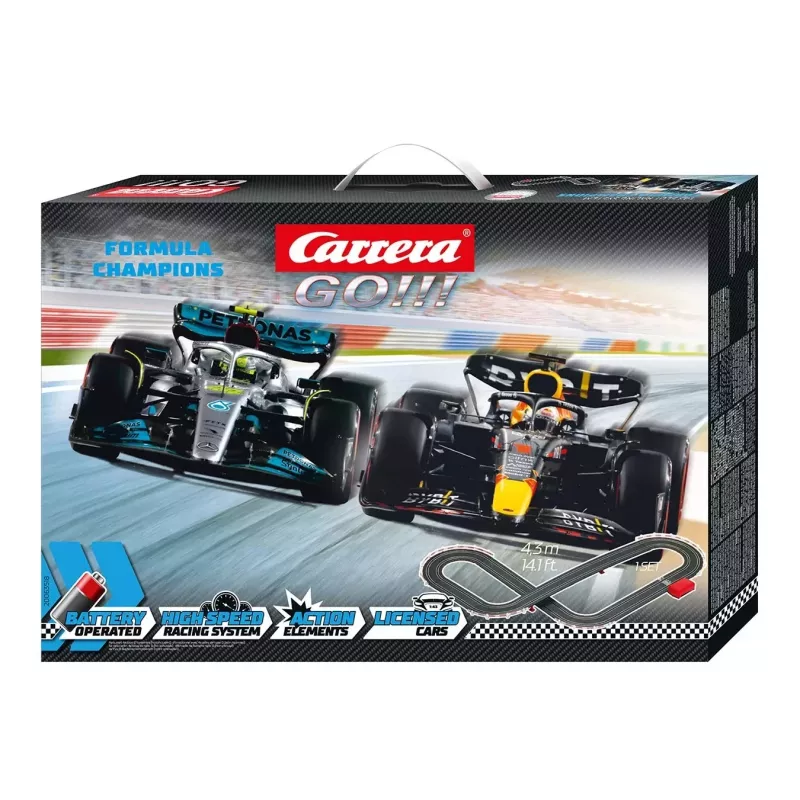 Slot car set Carrera Formula Champions trase 4.3 m – Carrera modelis 20063518