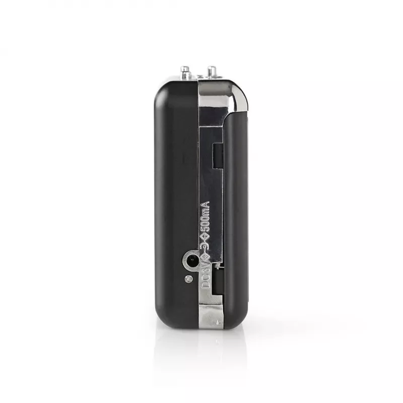 kasešu pārveidotājs Nedis ACGRU100GY USB / 3,5 mm USB/ar baterijām pelēks