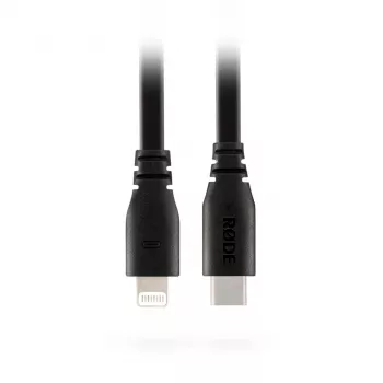 Rode SC19 1,5 m USB-C uz Lightning kabelis - melns