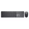 DELL Pro 7 plāns KM726 tastatūra Pele iekļauta Mājām/Birojam RF Bezvadu + Bluetooth QWERTY US International Melna