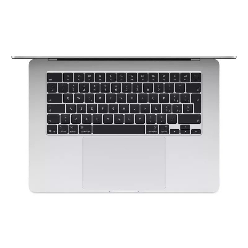 Apple MacBook Air Apple M M4 klēpjdators 38,9 cm (15,3 inch) 16 GB 512 GB SSD Wi-Fi 6E (802.11ax) macOS Sequoia sudraba krāsā