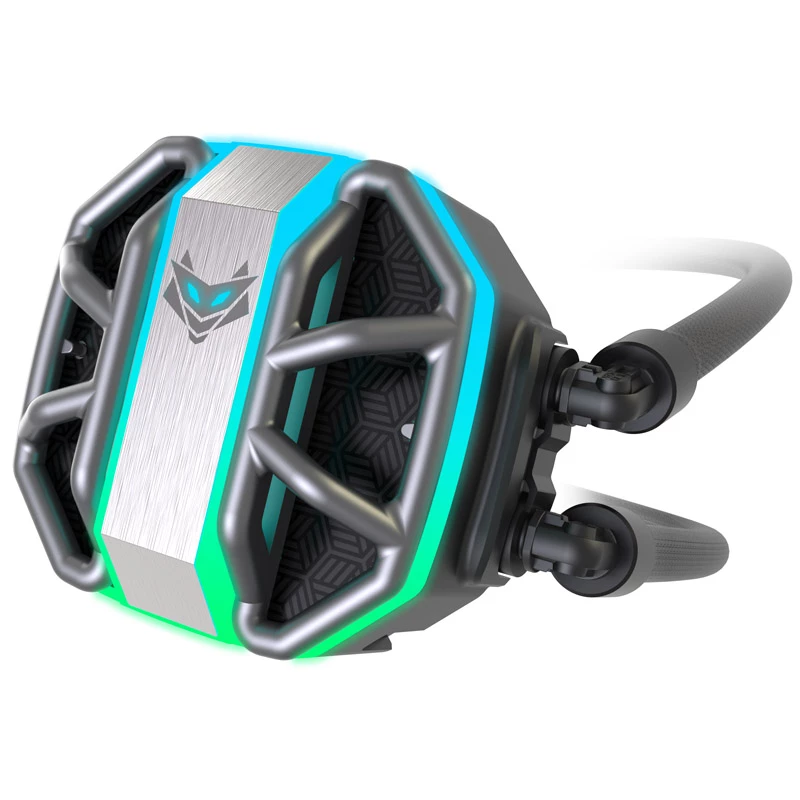 Sapphire NITRO+ S360-A AIO procesora šķidruma dzesēšanas komplekts 12 cm melns 1 gab.