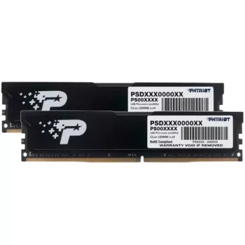 DIMM 16 GB DDR4-3200 (2x 8 GB) Dual-Kit, atmiņa melna, PSD416G3200K, Signature Line