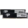 DIMM 16 GB DDR4-3200 (2x 8 GB) Dual-Kit, atmiņa melna, PSD416G3200K, Signature Line