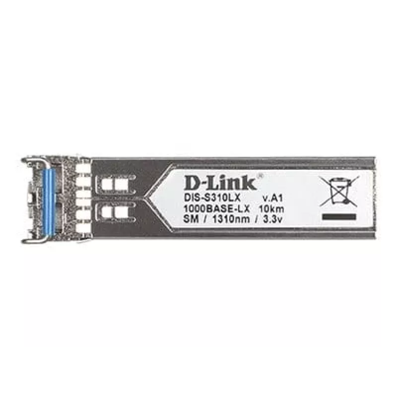 D-Link 1 porta Mini-GBIC SFP uz 1000BaseLX industriālais raiduztvērējs