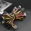 Barošanas bloks QOLTEC Gaming Miner 1600W Gold, 1600 W, ATX, zelta efektivitāte