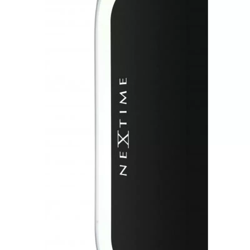 NeXtime pulkstenis 3072zw Thumbs up, 40,5x41 cm, sienas, melns/sudrabs