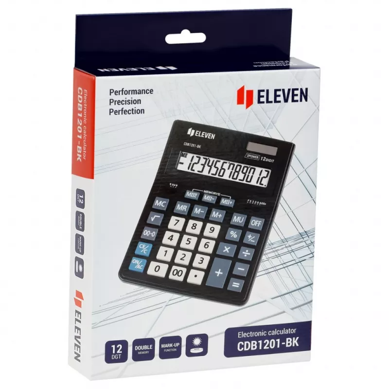 Eleven CDB1201-BK (EU) biroja kalkulators