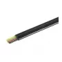 MicroConnect telefona kabelis — Lielapjoma kabelis — 100,0 m — Melns (50253)