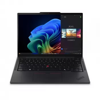 Lenovo ThinkPad T14s Gen 6 (AMD) Copilot+ PC 21TB003MGE portatīvais dators, AMD Ryzen AI 7 PRO 350, 35,6 cm (14 collu) WUXGA 1920 x 1200, 32 GB LPDDR5x-SDRAM, 1 TB SSD, Windows 11 Pro, vācu tastatūra, melns