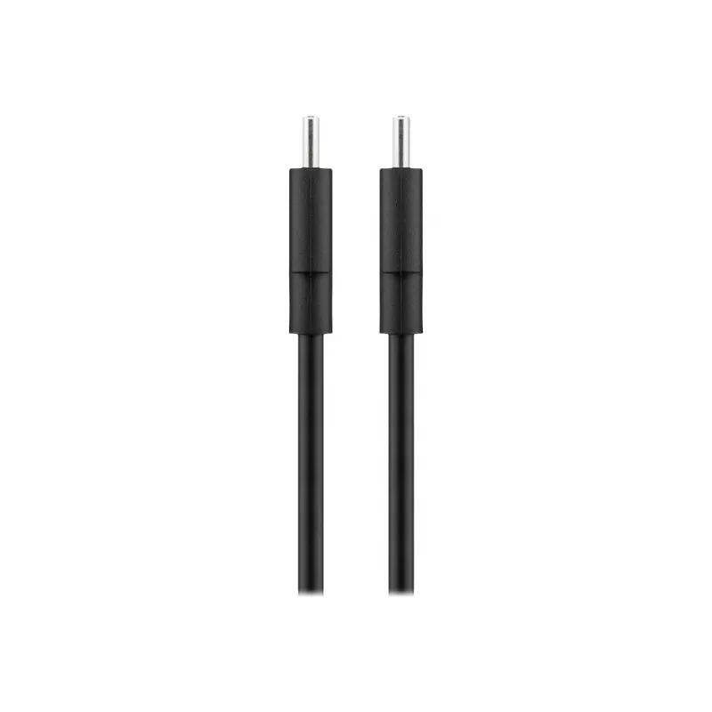 Wentronic goobay - USB kabelis - USB-C (vīr.) uz USB-C (vīr.) - USB2.0 3 A - 0,5 m - Melns (66316)