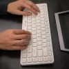Bezvadu tastatūra Tellur TLL491241 Mini Balta — kompakts izkārtojums, bezvadu savienojums