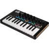 MIDI kontrolieris ARTURIA MiniLab 3 — 25 taustiņu kompakta USB MIDI tastatūra ar MIDI izeju, daudzkrāsu fona apgaismojuma paliktņiem