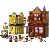 LEGO Harry Potter 76452 Quidditch Supplies Ice Cream Parlour mini‑būves komplekts, 795 detaļas, 6 minifigūras, vecumam 8+
