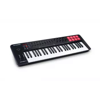 M-AUDIO Oxygen 49 (MKV) MIDI klaviatūra, 49 taustiņi, USB, melna