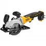 DEWALT DCS571NT-XJ pārnēsājamais riņķzāģis 115 mm 18V T-STAK melns, dzeltens