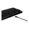 Logitech G PRO spēļu tastatūra - Tastatūra - QWERTY - spāņu - Melna (920-010593)