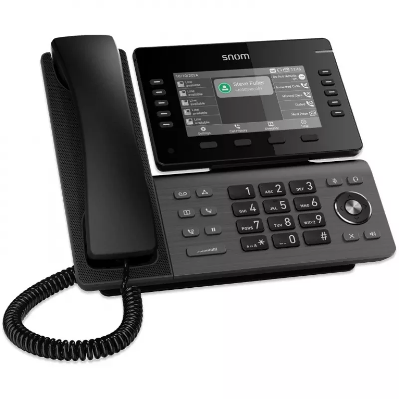 Snom D815W IP telefons melns TFT Wi-Fi