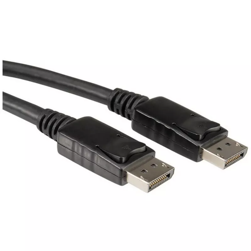 ROLINE - DisplayPort kabelis - DisplayPort (V) uz DisplayPort (V) - 2 m - Melns (11.04.5762)