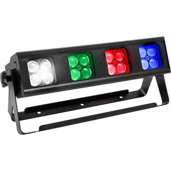Apgaismojuma josla EUROLITE Zoom4Bar QCL RGBW 4-in-1 — tālummaiņas LED gaismas josla ar QCL LED