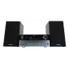 Mājas audio mikrosistēma Aiwa MSBTU-700DAB — 25W RMS, DAB+/FM, Bluetooth 10m, teknes CD, LED displejs, melna/Arktikas zila
