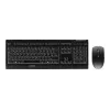 CHERRY B.UNLIMITED 3.0 tastatūra Peles komplektā Birojs RF Wireless vācu valoda Melna