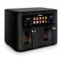 Karstā gaisa fritieris Tristar FR-9075 Double 9 L, 2500 W, skārienvadība, LCD, melns, 60 °C min