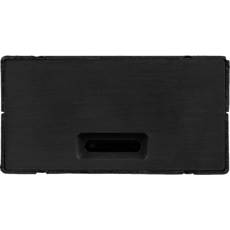 Alumīnija korpuss Raspberry Pi 4 B, JYT modelis RB-AlucaseP4+01B, melns