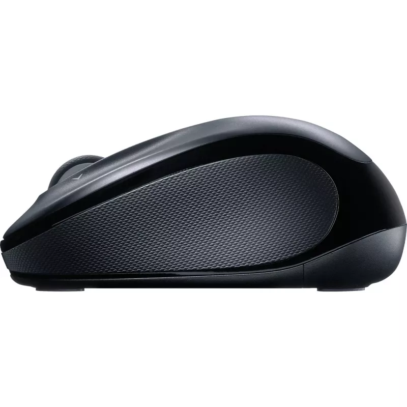LOGITECH M325s pele labročiem un kreiso roku lietotājiem optiskā 5 pogas bezvadu 2.4 GHz USB bezvadu uztvērējs tumši pelēka
