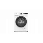 Priekšā ielādējama veļas mazgājamā mašīna Midea MF110W70B/W-HR — 7 kg, 1200 apgr./min, A, 60×40 cm, LED displejs, tvaiks, balta