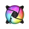 120mm korpusa ventilators MODECOM VOLCANO APEX 120 ARGB melns
