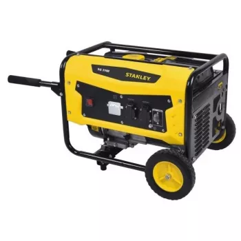 Portable gasoline power generator STANLEY SG3100 — 2600 W rated, 3100 W max, OHV 1‑cylinder 212 cm³, 15 L fuel tank, 230 V sockets