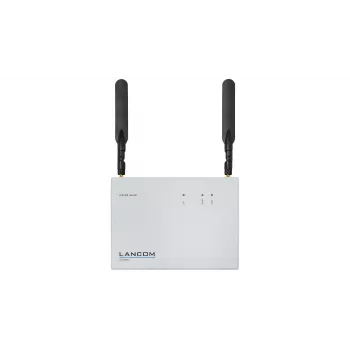 Bezvadu piekļuves punkts Lancom Systems LANCOM IAP-821 — divjoslu 2,4/5 GHz, 867 Mbps, Gigabit Ethernet, PoE, pelēks/balts