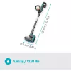 Akumulatora daudzfunkciju tīrītājs AquaBrush Universal 18V P4A, cieto grīdu tīrītājs Pelēks/tirkīzs, Li-Ion akumulators 2,5Ah P4A, POWER FOR ALL ALLIANCE