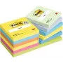 3M Post-it līmlapiņu piezīmju bloks Notes 76x76mm 654-TFEN-P8+4 dažādu krāsu 12 gab./iepakojumā.
