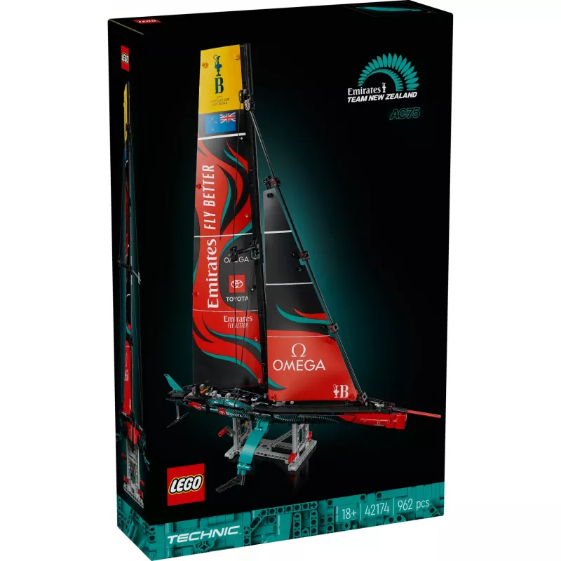 LEGO TECHNIC 42174 Emirates Team jauna Zealand AC75 Yacht
