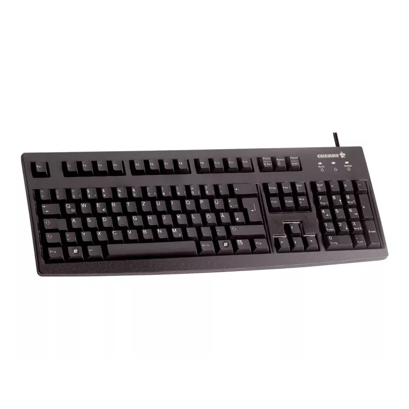 CHERRY G83-6104 tastatūra universāla USB QWERTY US English melna