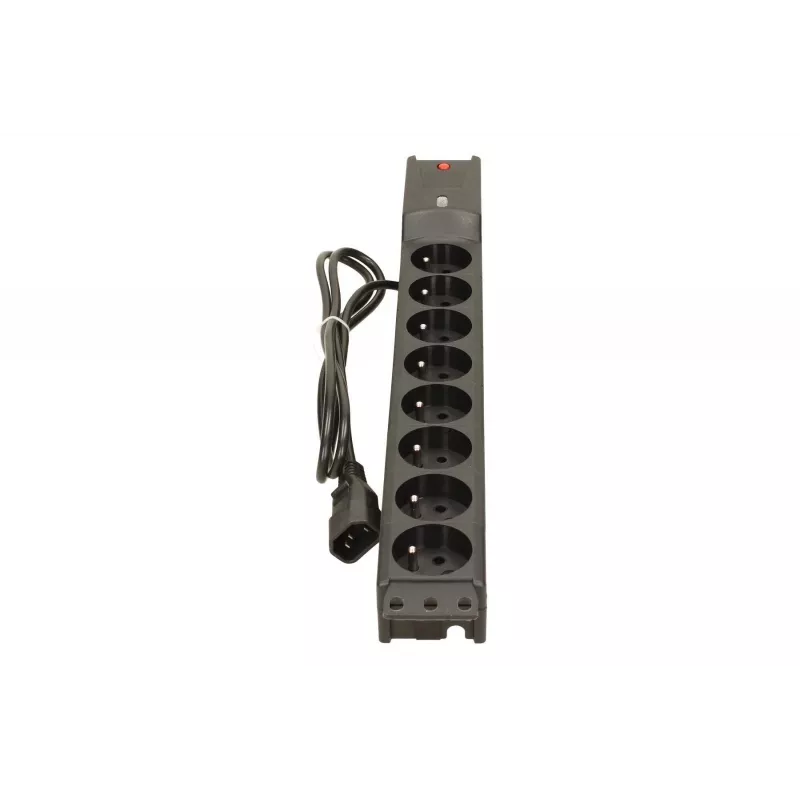 LESTAR 1966004970 strāvas pagarinātājs 1,5 m 230 V maiņstrāvas kontaktligzda(s) Iekštelpām Melns