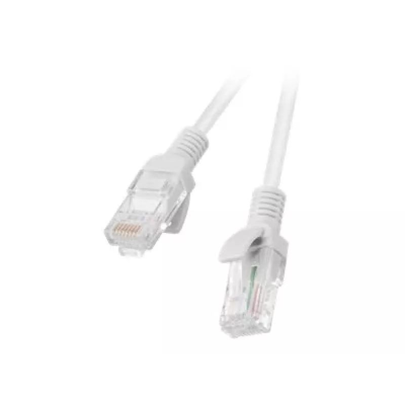 Tīkla kabelis LANBERG PCU5-10CC-0025-S Cat5e U/UTP RJ-45 — 0,25 m, pelēks