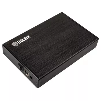 Ārējais 3,5 collu HDD korpuss Kolink HDSU3U3 USB 3.0 — melns