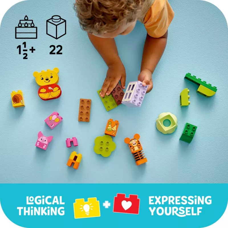 LEGO DUPLO 10457 Vinnija Pūka dzimšanas dienas ballīte