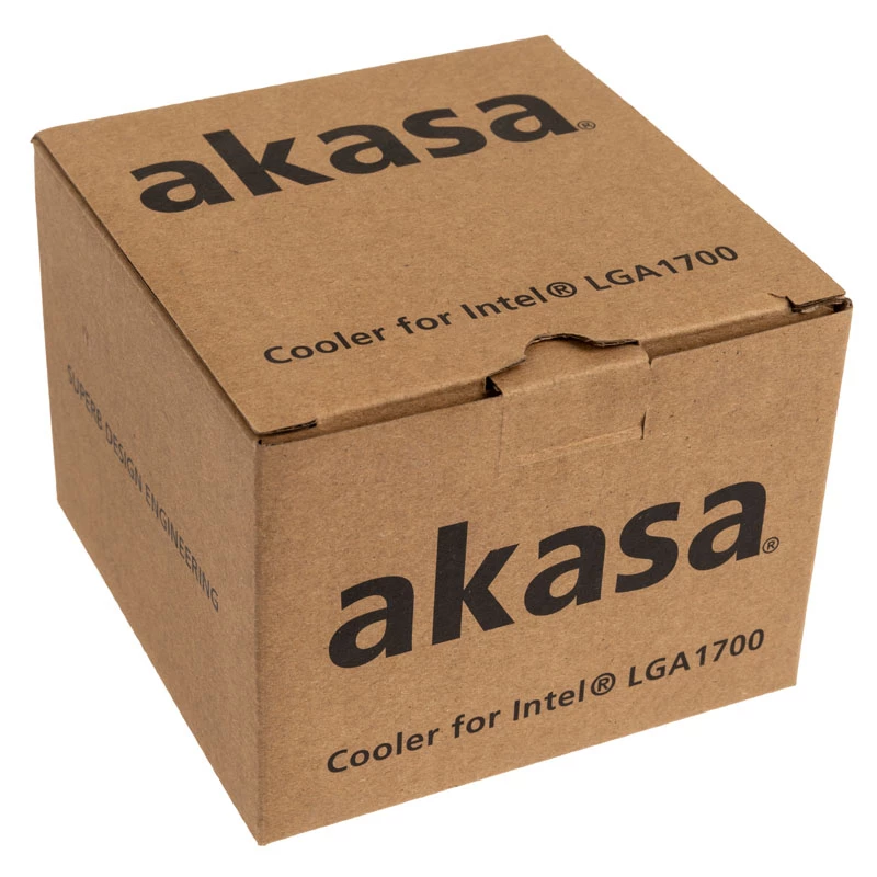 Heatsink/Radiator Akasa AK-CC6603EP01 9,5 cm alumīnija, melns