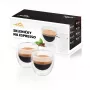 Espreso glāžu komplekts Eta Espresso 80 ml caurspīdīgs borosilikāta stikls