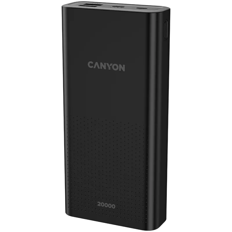CANYON power bank PB-2001 20000 mAh Melns