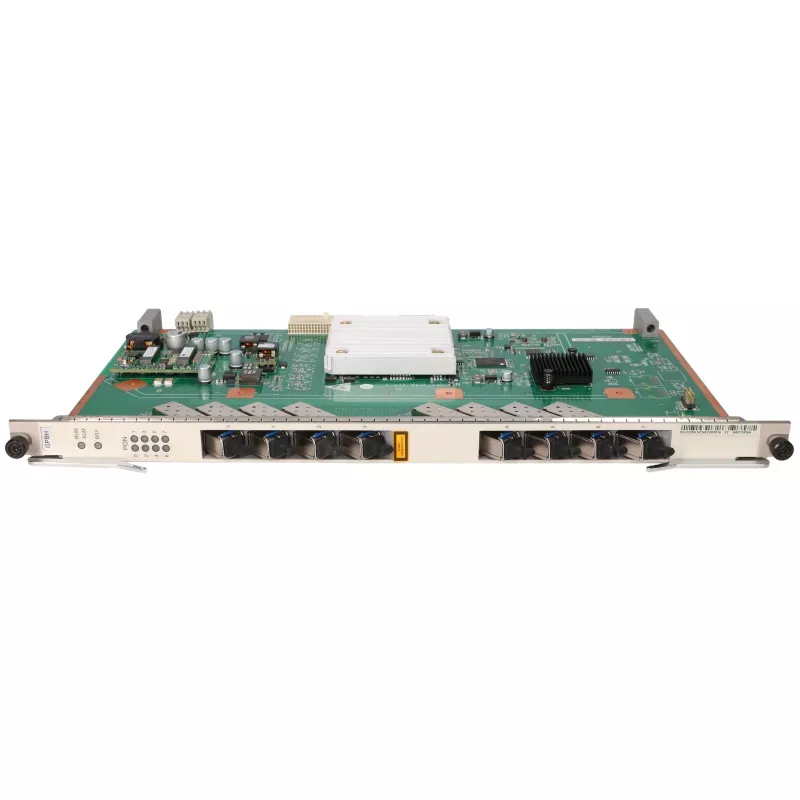 Optiskais tīkla terminālis HUAWEI H807GPBH — GPON karte ar 8× GPON 2.5G portiem un SFP slotu