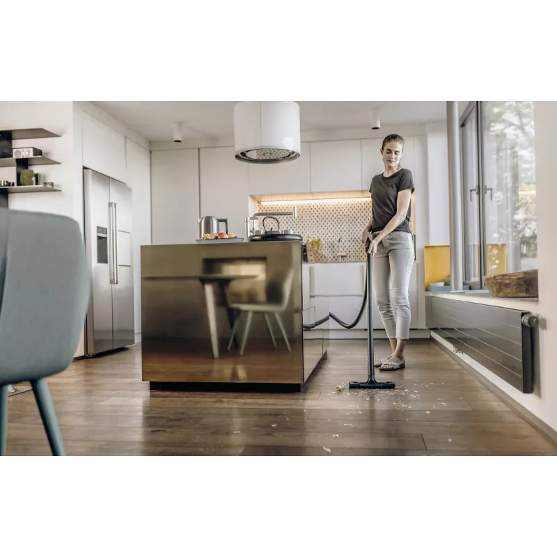 Putekļu nosūcējs Karcher 1.628-401.0 – sausai un mitrai tīrīšanai, 12 L, 1 000 W, 35 mm piederumi, 1,8 m šļūtene