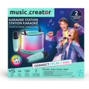 Pārnēsājama mini karaoke stacija Canal Toys INF044 ar Bluetooth savienojumu, ar baterijām darbināms pārnēsājams skaļrunis ar mikrofonu