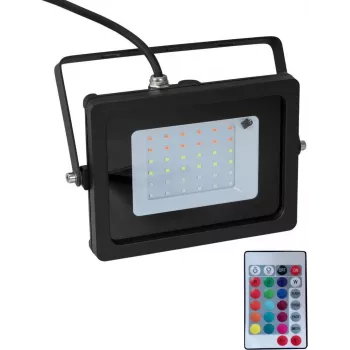 LED prožektors EUROLITE FL-30 SMD RGB 30W IP65 – āra RGB prožektors 30 W