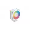 Deepcool K Cooler AG400 balta ARGB V2 - 31,6 dB - AMD Socket AM4 (Ryzen) (R-AG400-WHAMMN-GJD)