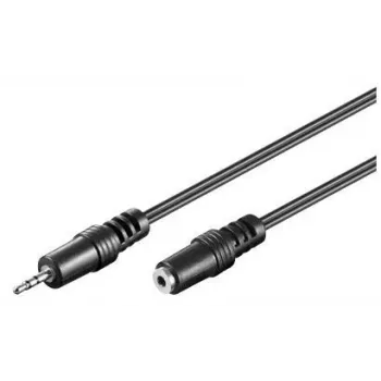 Microconnect 33723 audio kabelis 2 m 2,5mm melns